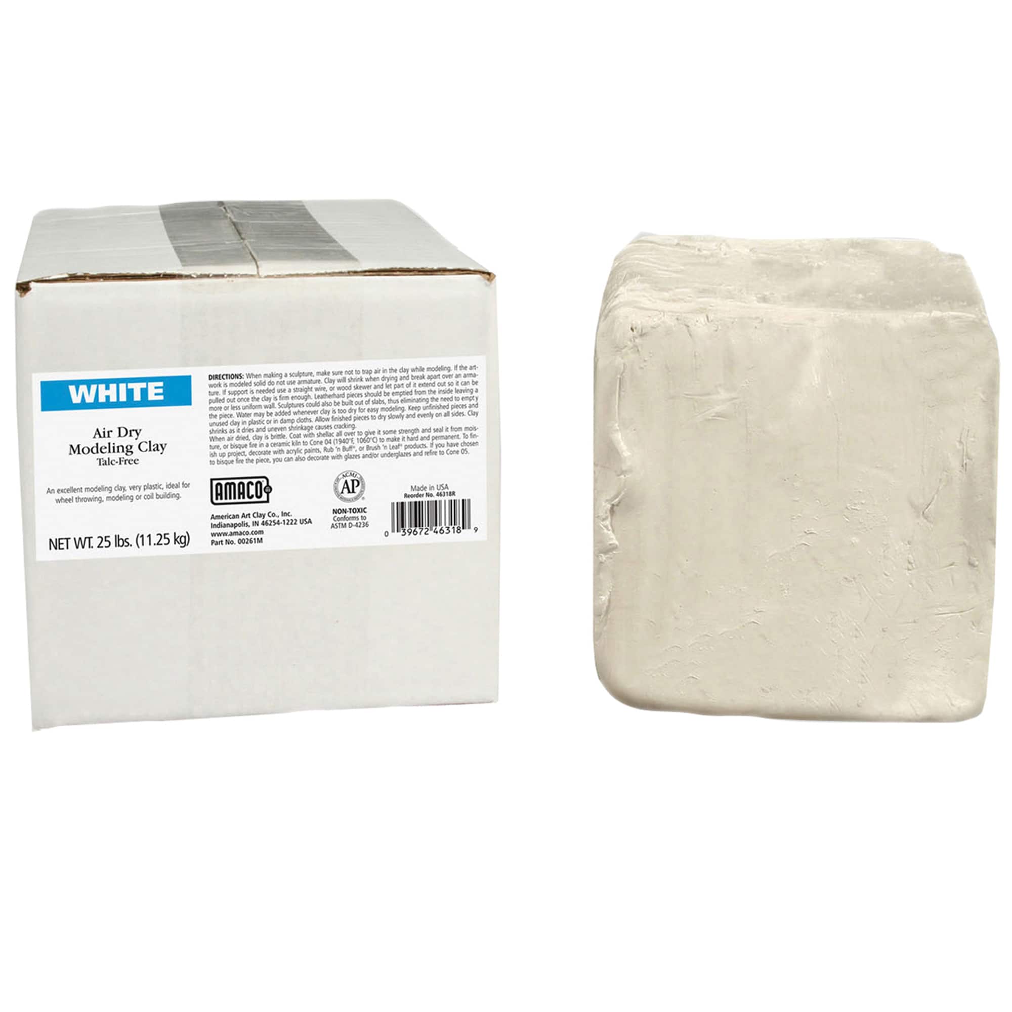 AMACO® 25lb. Air Dry Clay